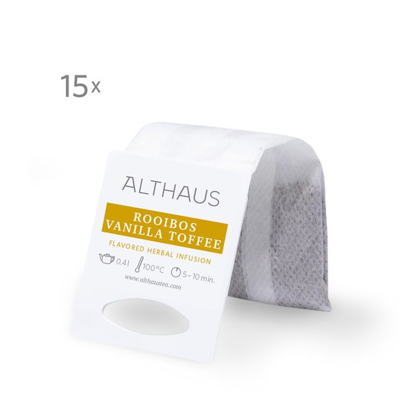 Чай пакетований Althaus Rooibos Vanilla Toffee фільтр-пакет 15шт cht013 фото