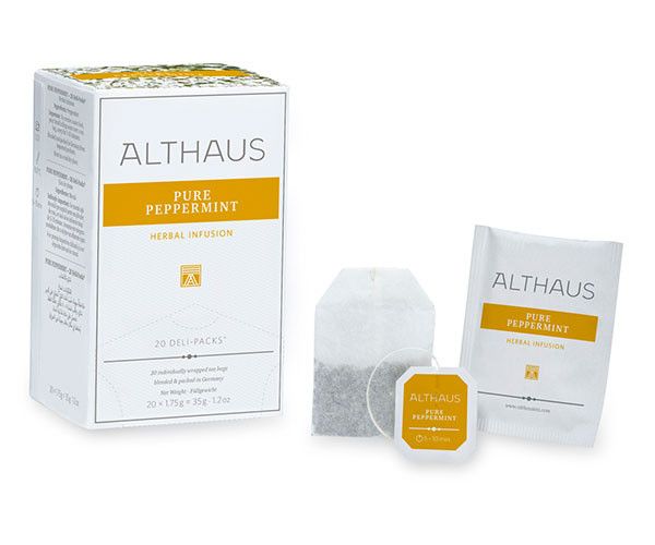 Трав'яний чай Althaus Pure Peppermint у пакетиках 20 шт cht016 фото