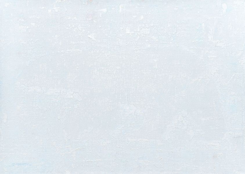 Білий Ведмідь - 70 x 50 см, Полотно / Олія, 2019р AB002 фото
