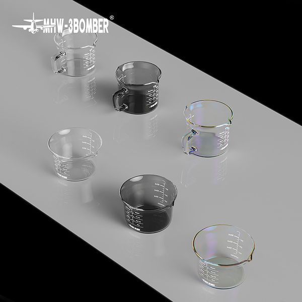 Мірна скляна ємність для еспресо MHW-3BOMBER Glass Measuring Cup 120 мл Сіра (G6585G-OS) 456ce787 фото