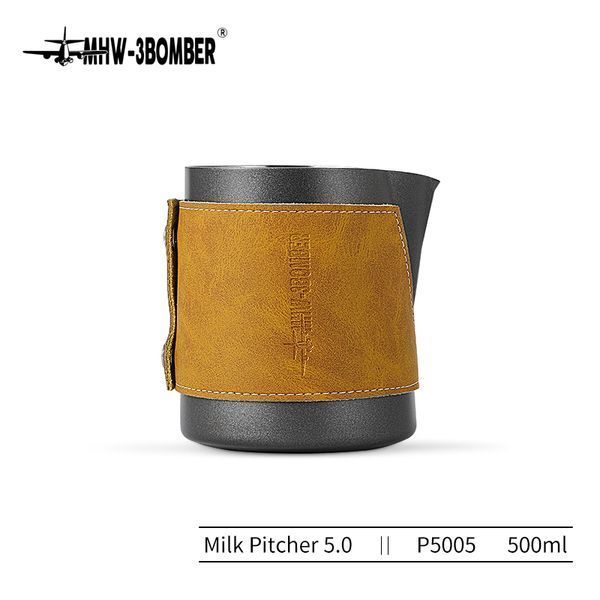 Пітчер без ручки для молока MHW-3BOMBER 500мл Black (P5005) 47373711 фото