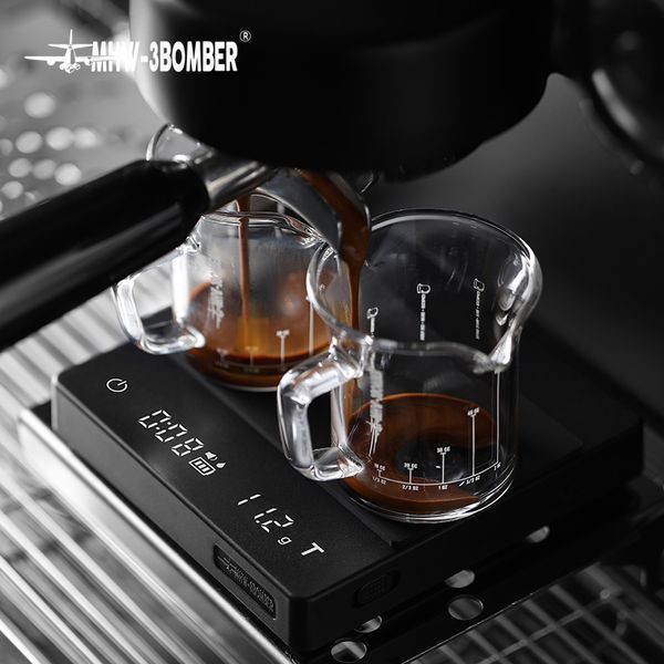 Акумуляторні кавові електронні ваги MHW-3BOMBER Cube 2.0 Black (ES6027B-OS) 8ef21b56 фото