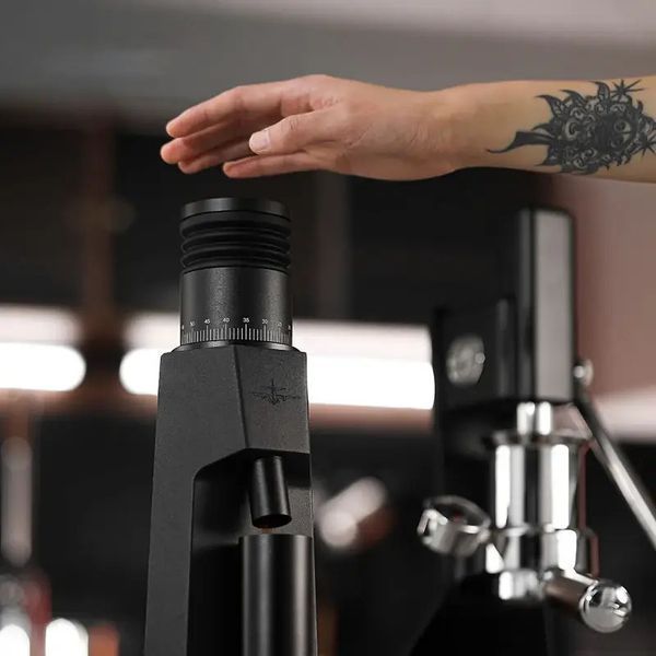 Electric Coffee Grinder MHW-3Bomber Sniper Titanium Coffee Grinder Black