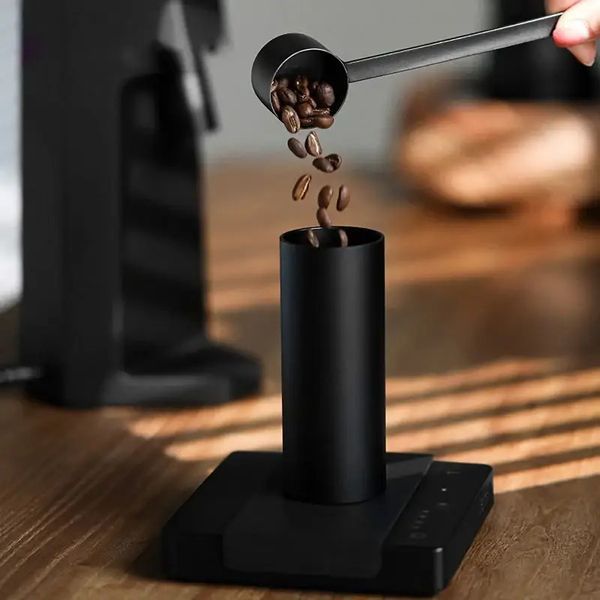 Electric Coffee Grinder MHW-3Bomber Sniper Titanium Coffee Grinder Black