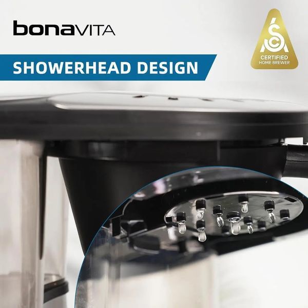 Фільтр кавоварка Bonavita Connoisseur 8 Cup Stainless Steel Carafe BV1900TS-CE фото