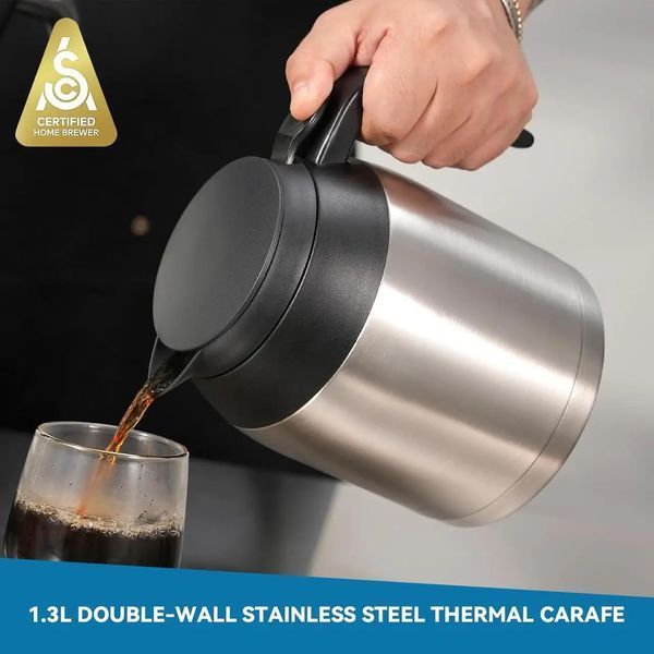 Фільтр кавоварка Bonavita Connoisseur 8 Cup Stainless Steel Carafe BV1900TS-CE фото