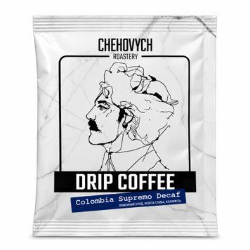 Дріп Кава Chehovych Colombia - Supremo Decaf 12г CH0306 фото