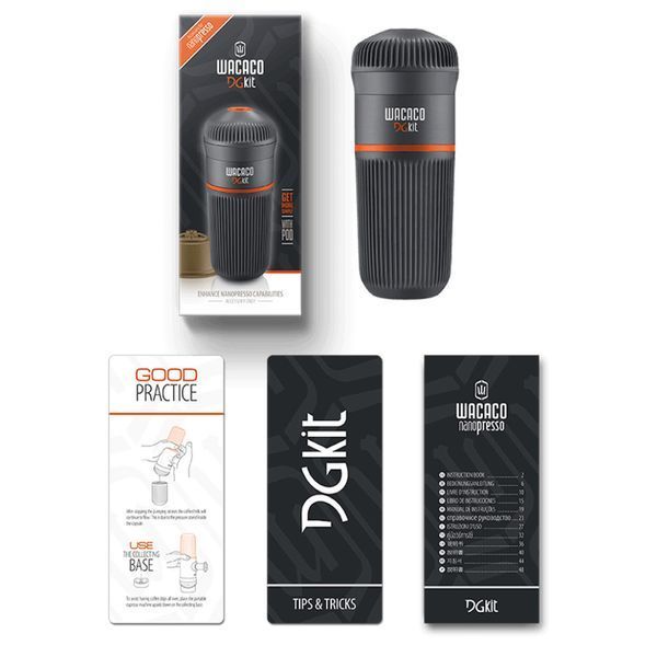 Аксесуари до Wacaco Nanopresso DG Kit (резервуар 140 мл, чашка, адаптер для капсул) 70778 фото