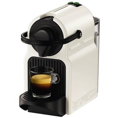 Coffee machine Krups Nespresso Inissia XN 1001 white + 25 capsules