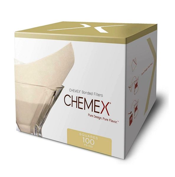 Фільтри паперові CHEMEX (уп. 100 шт., 6-10 чашок) FS-100 фото