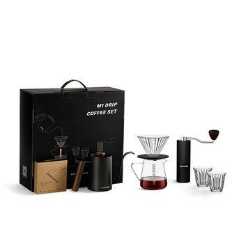 Подарунковий набір бариста 7 в 1 MHW-3BOMBER M1 Drip Coffee Set Basic Чорний (CS5466) 0a14dccd фото