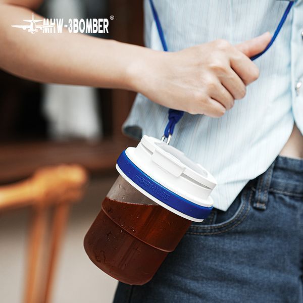 Колд-брю чашка MHW-3BOMBER Ice Cool Portable Cold Brew Cup 530мл Синя (M5772BL) 437cbf3c фото