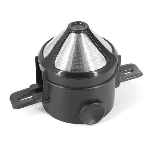 Purover with reusable filter Black