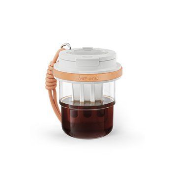 Колд-брю чашка MHW-3BOMBER Ice Cool Portable Cold Brew Cup 530мл Рожевий персик (M5770P) 623fee6a фото